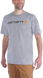 Carhartt Men's Dearborn Relaxed Logo T-Shirt Work Utility T-Shirt (Pack of 1)