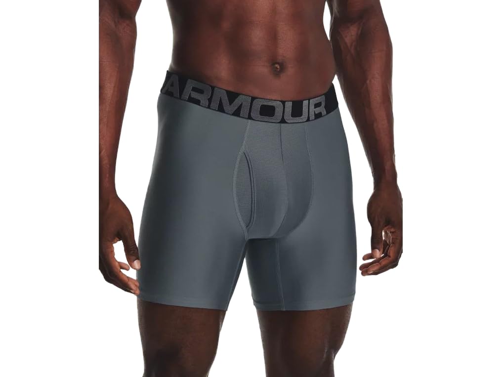 Under Armour UA Performance Tech Boxerjock 6" Single Pack Men's Boxer Briefs (Pa