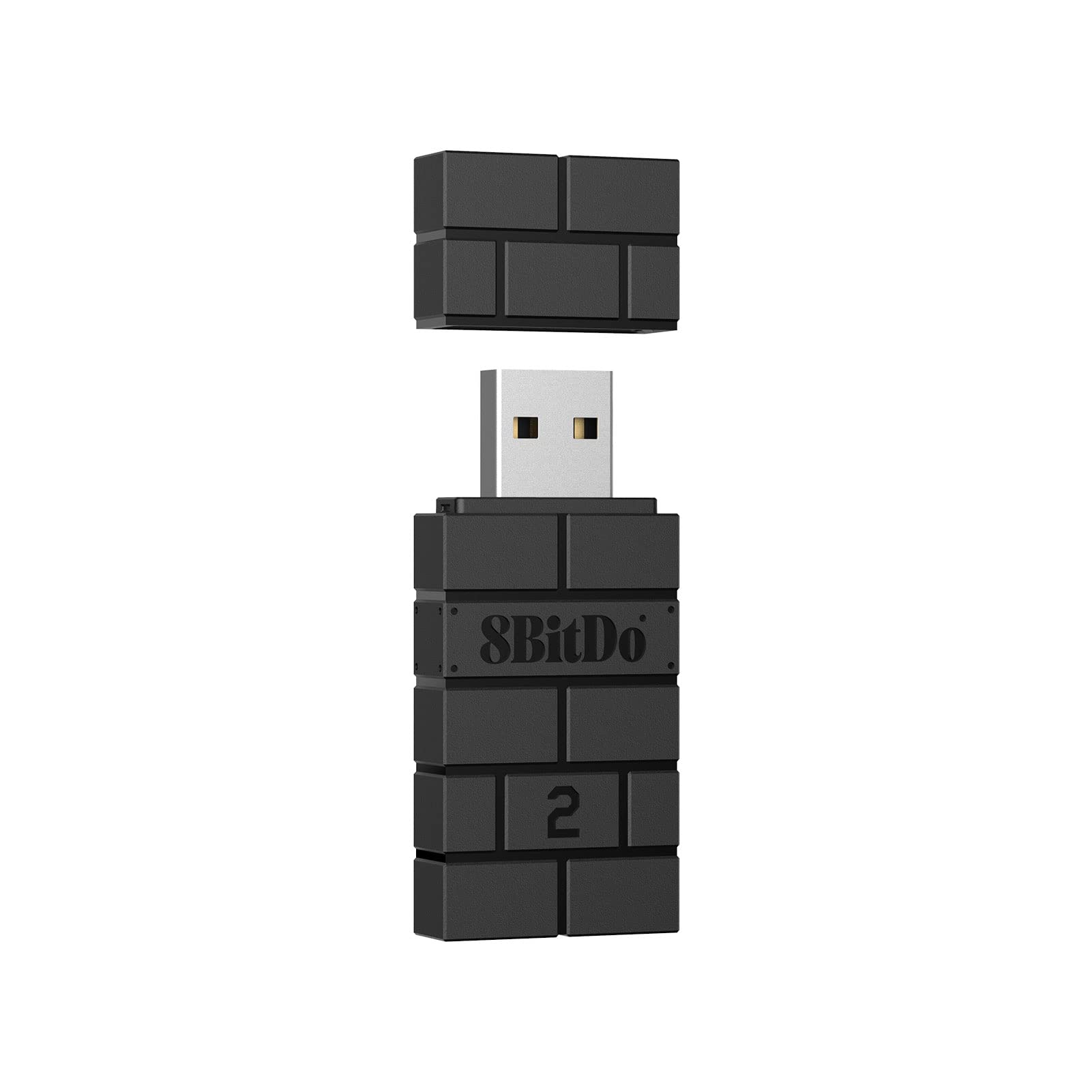 8BitDo Wireless USB Adapter 2 for Switch 2, Windows PC, Mac & Raspberry Pi, Comp