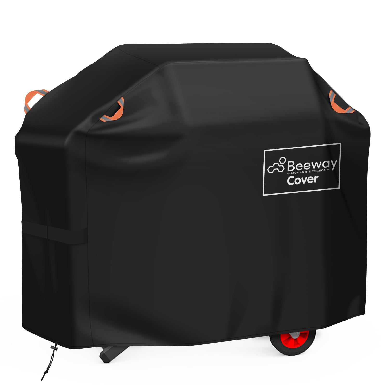 BEEWAY Barbecue Cover, BBQ Grill Cover fits Weber, Brinkmann, Char Broil - Heavy