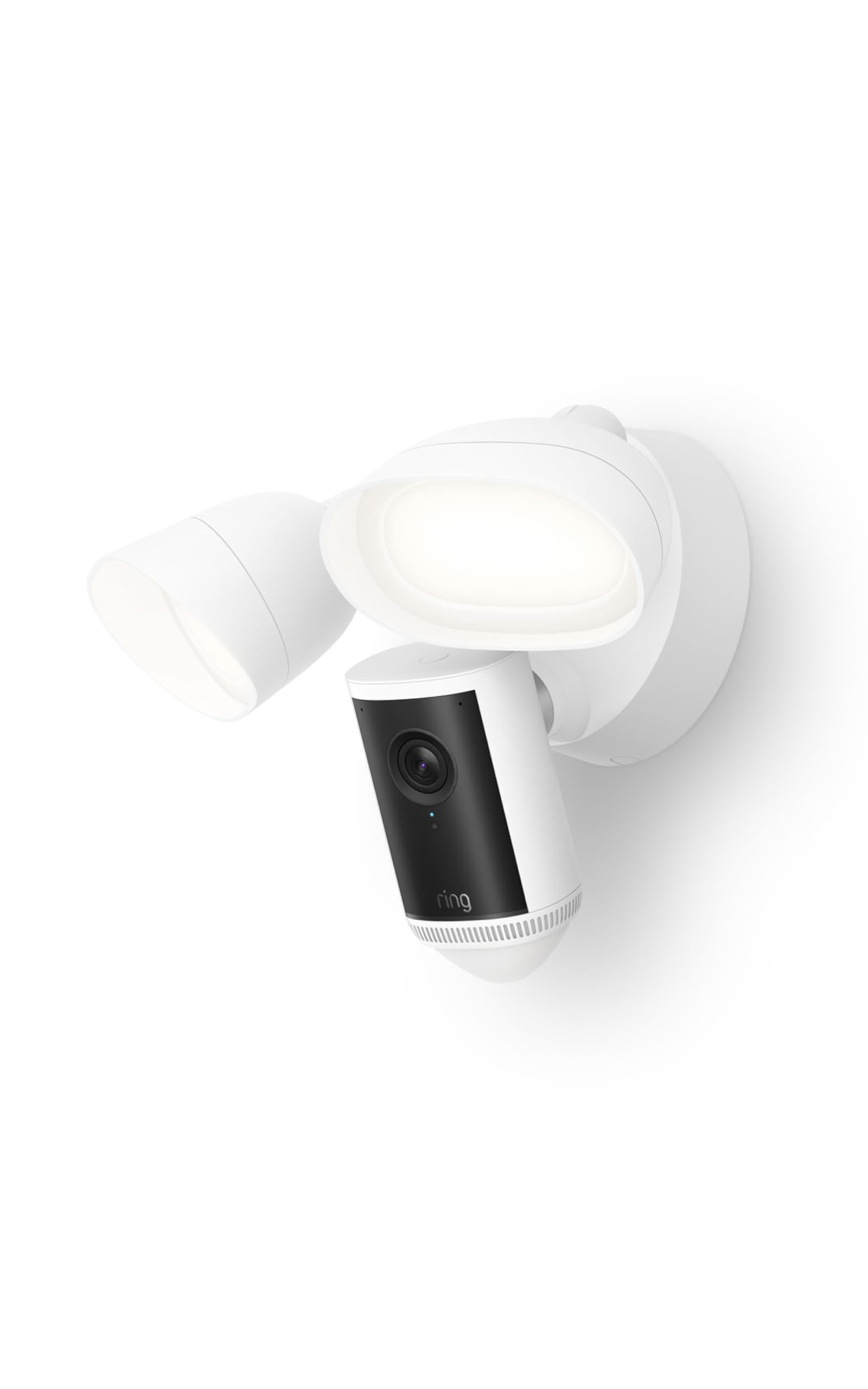 Ring Floodlight Cam 4K Pro (newest model), Wired, Retinal 4K with wide-angle vid