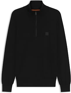 BOSS Men's Kanozip S Cotton and Cashmere Cardigan
