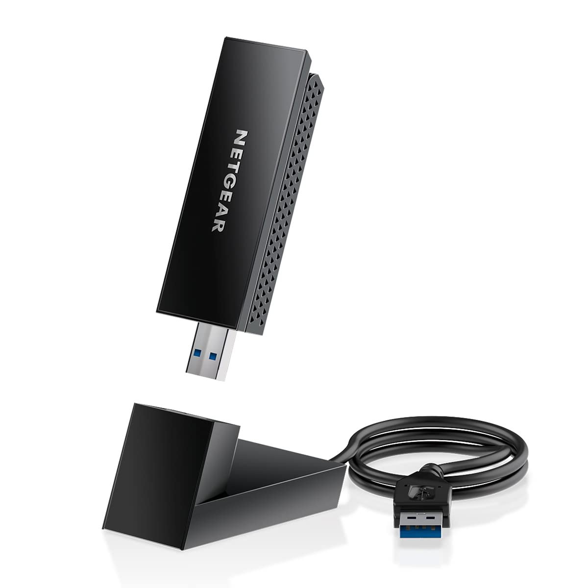 NETGEAR Nighthawk WiFi 6E USB 3.0 Adapter (A8000) - AXE3000 Tri-Band Wireless Gi