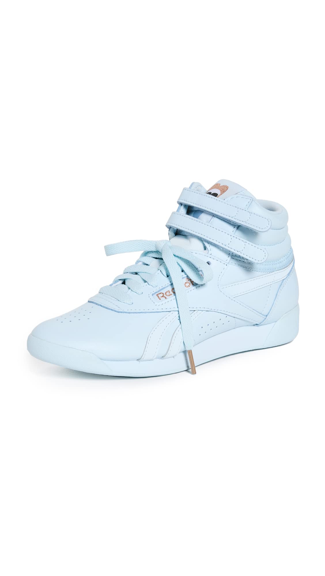 Reebok Freestyle Hi High Top Sneakers For Women, Black Or White Basketball and T