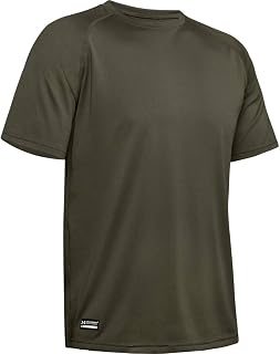 Under Armour Tac Tech T T-Shirt Breathable and Quick Dry Men's Sportswear with Patented Anti-Odour Technology