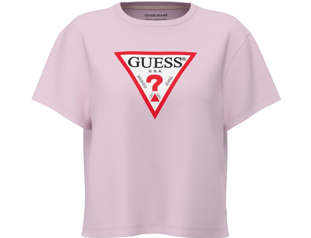 Guess GJ SS CN Boxy Iconic Tee Women's T-Shirt (Pack of 1)