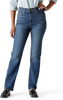 Signature by Levi Strauss & Co. Gold Womens High-Rise Straight Jeans (Standard and Plus)