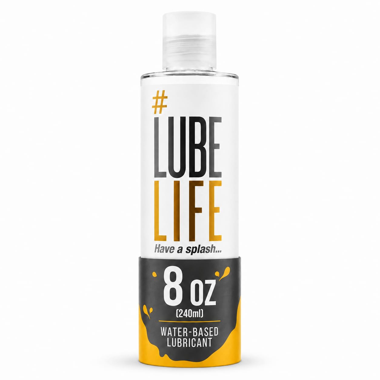 Lube Life Water-Based Personal Lubricant, Lube for Men, Women and Couples, Non-S