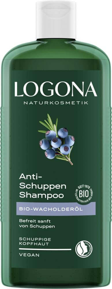 LOGONA Naturkosmetik Anti-dandruff shampoo for naturally healthy hair, suitable 
