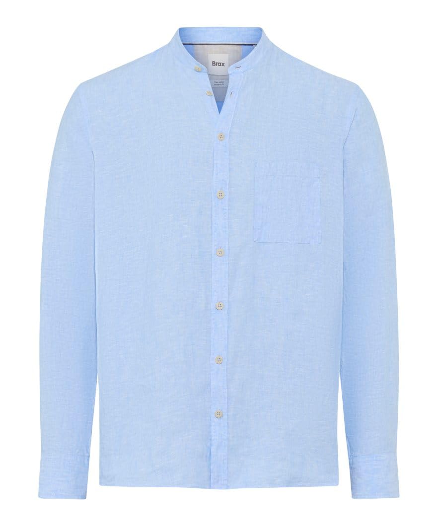 BRAX Herren Style Lars U U Pure Linen Quality Hemd