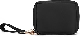 Women's Wristband Bag – Lightweight Nylon Wallet, Ideal for Everyday Use and Travel (Nylon/Black)