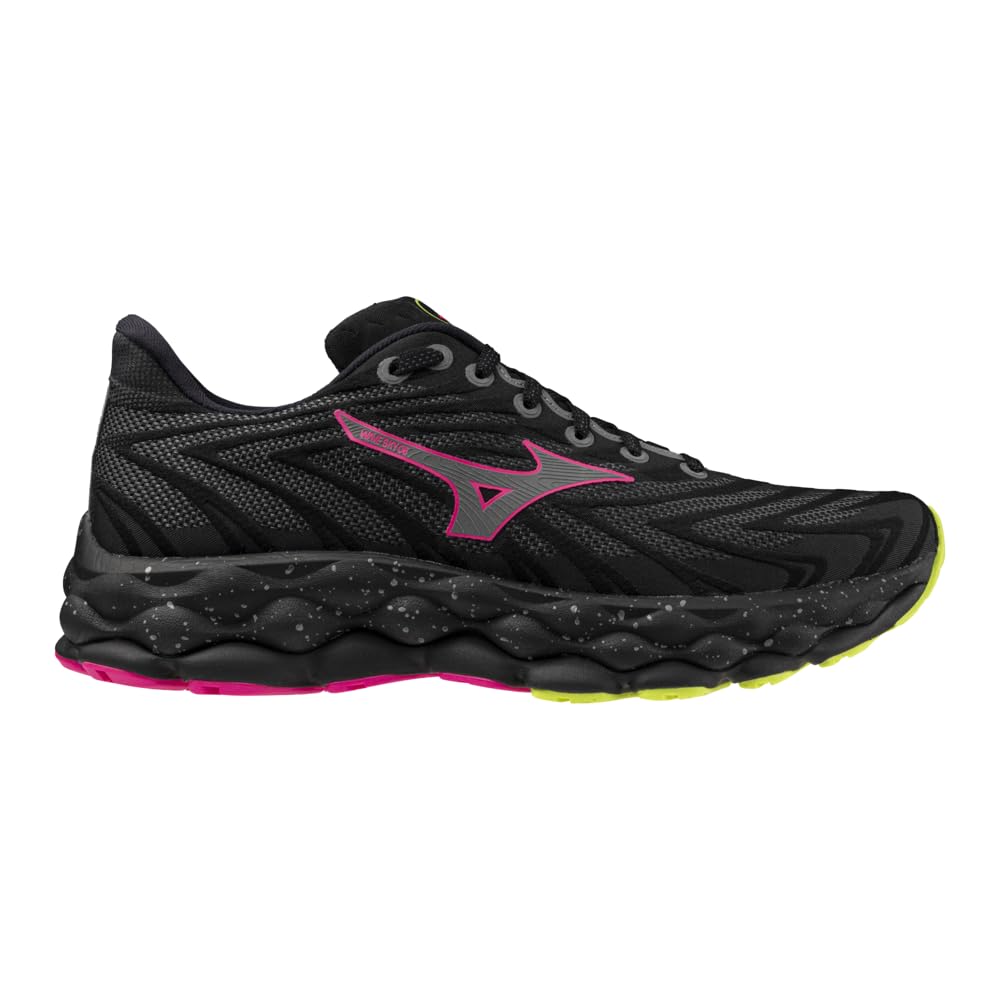 Mizuno Shoe Wave Sky 01 – PLEINAIR LASERBLUE MUGENBLUE 46, 06 Black Silver Pinkt