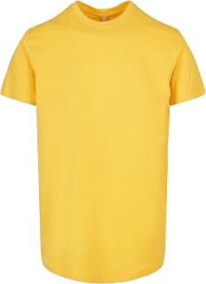 Build Your Brand Men Basic Round Neck T-Shirt 1/3/5 Pack