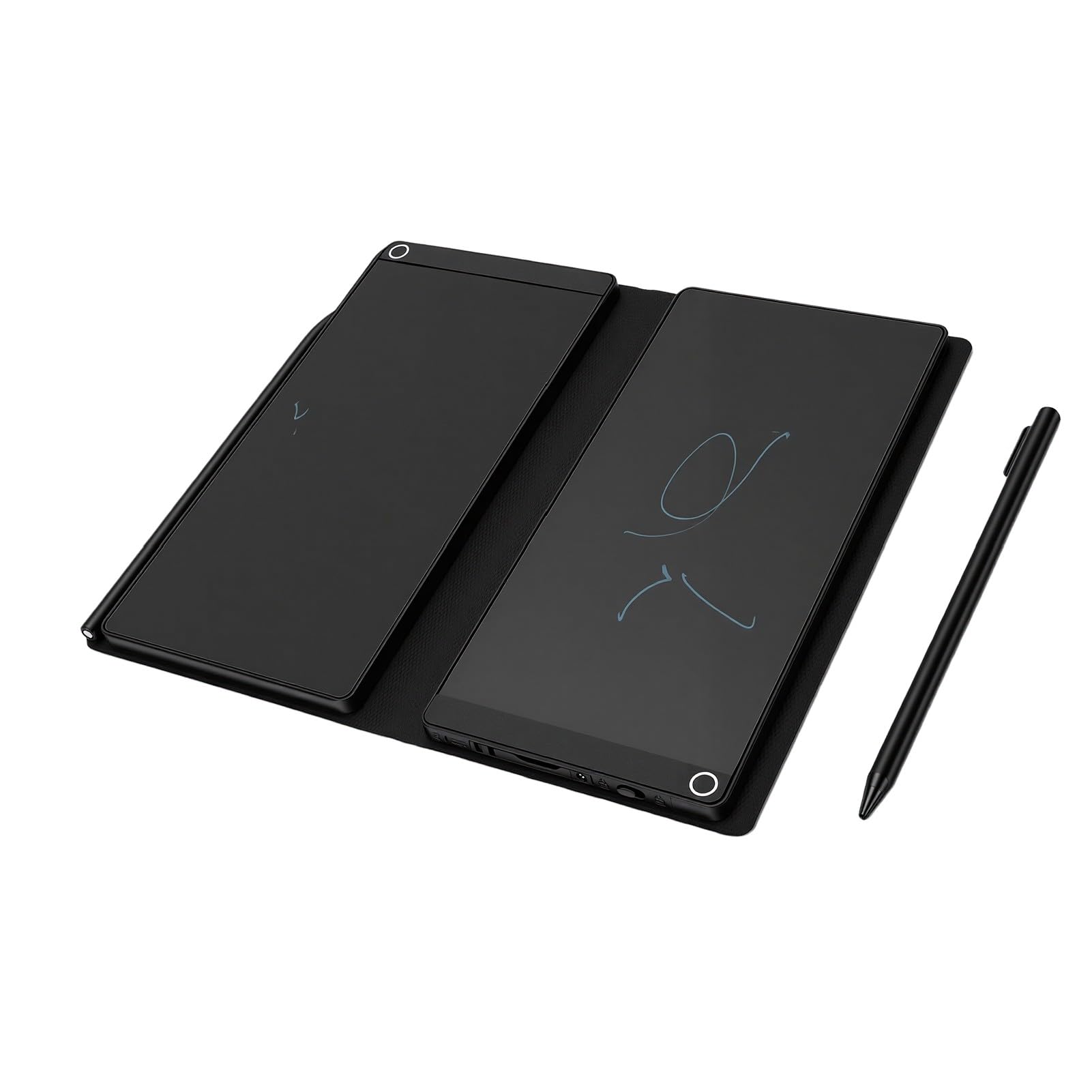Elprico Double Sided 6.5-Inch LCD Writing Tablet, Reusable Notepad | Dual 6.5-in