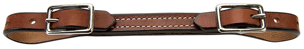 Weaver Leather Flat Bridle Leather Curb Strap, Rich Brown