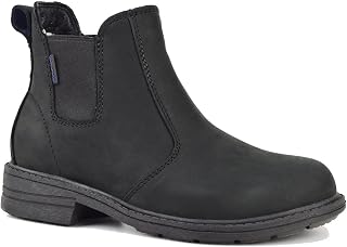 Comfy Moda Women's Waterproof Leather Lined Chelsea Ankle Boots