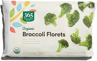 365 by Whole Foods Market, Organic Broccoli Florets, 16 oz, (Frozen)