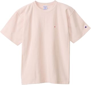 Champion REVERS WEAVE(R) C3-Z320/C3-T330 Men's T-Shirt, Short Sleeve, Round Neck, 100% Cotton, 9.4 oz, Embroidery, One Point Logo, Reverse Weave (R) Short Sleeve T Shirt