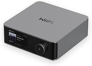 WiiM Ultra Hi-Res Music Streamer with Touchscreen & ESS DAC, Space Gray | Wi-Fi Streaming for Amplifiers or Powered Speakers, RoomFit Correction,HDMl ARC, Phono Input & Multi-Room Audio