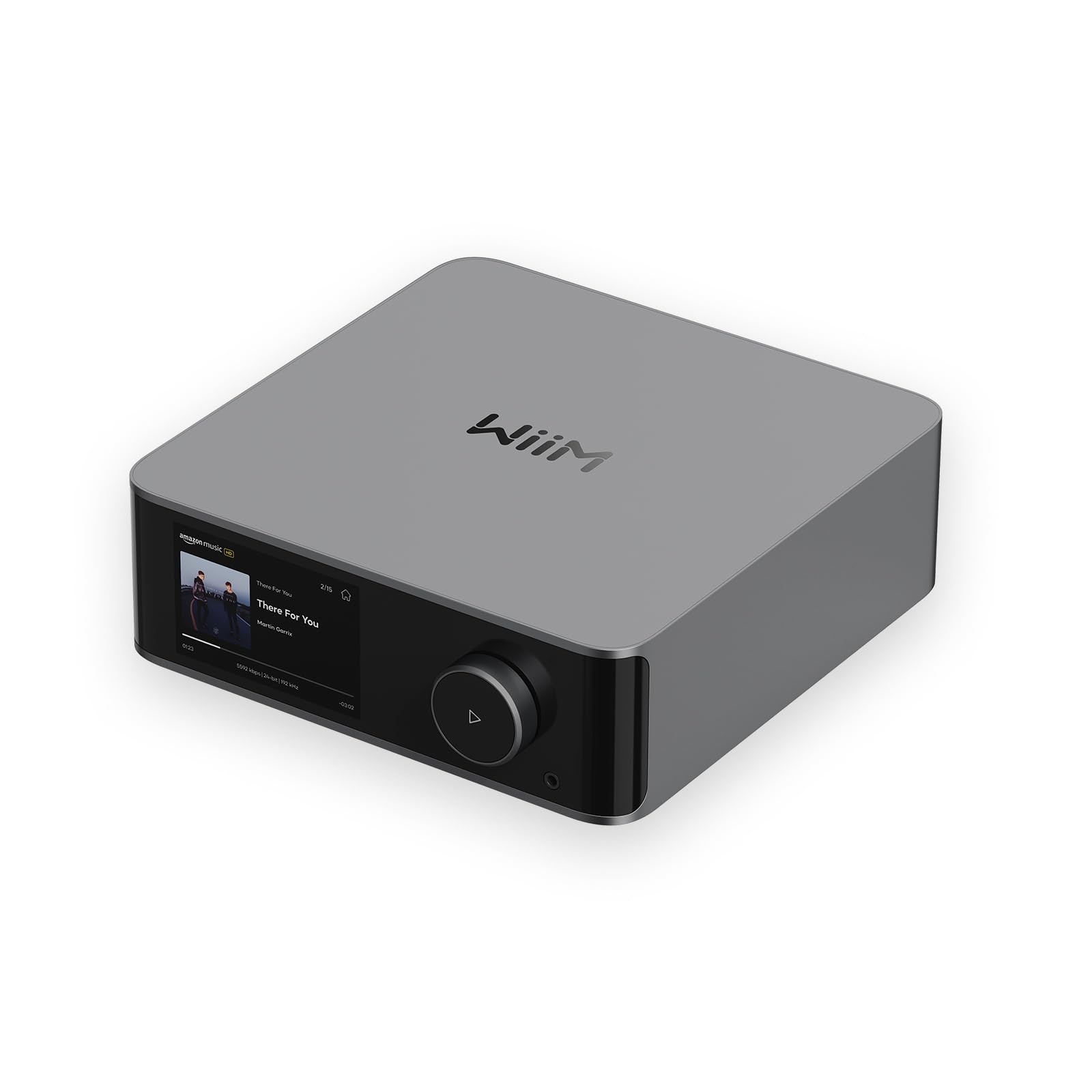 WiiM Ultra Hi-Res Music Streamer with Touchscreen & ESS DAC, Space Gray | Wi-Fi 