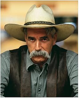 The Big Lebowski with Sam Elliot Close Up Wearing Cowboy Hat 8 x 10 Photo