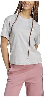adidas Women's Essentials Small Logo Cotton T-Shirt