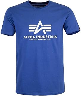 Alpha Industries Basic T Small Logo Foil Print Men's T-Shirt