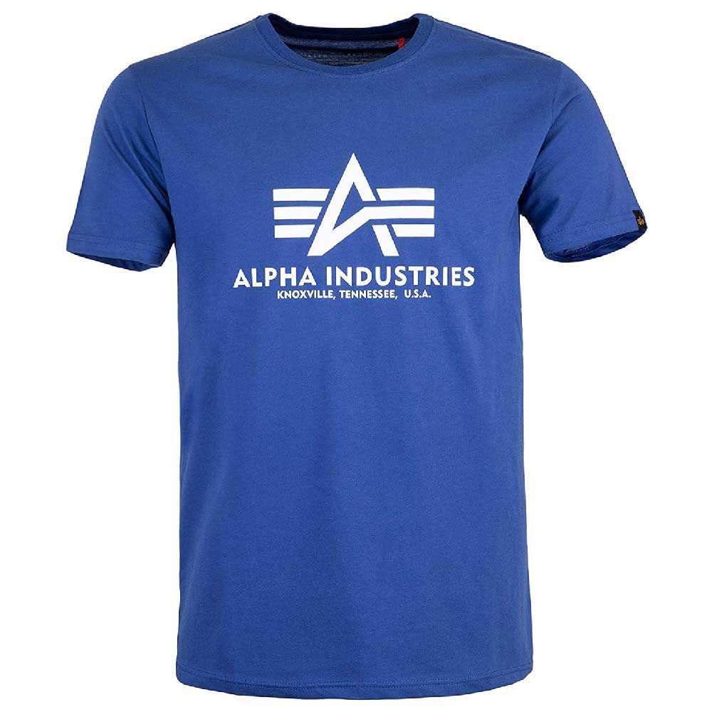 Alpha Industries Basic T Small Logo Foil Print Men's T-Shirt