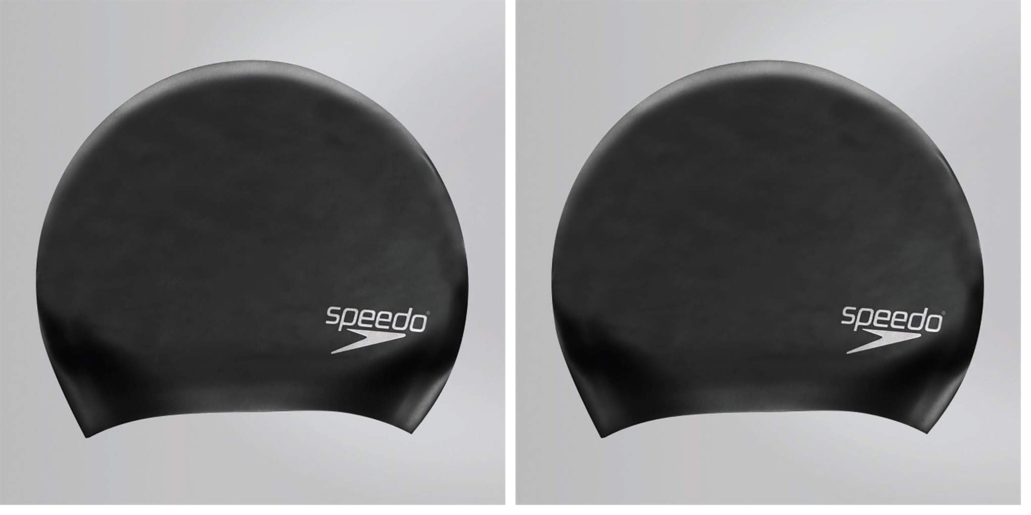 Speedo Unisex Long Hair Cap Swim Cap Snag Free Easy-On
