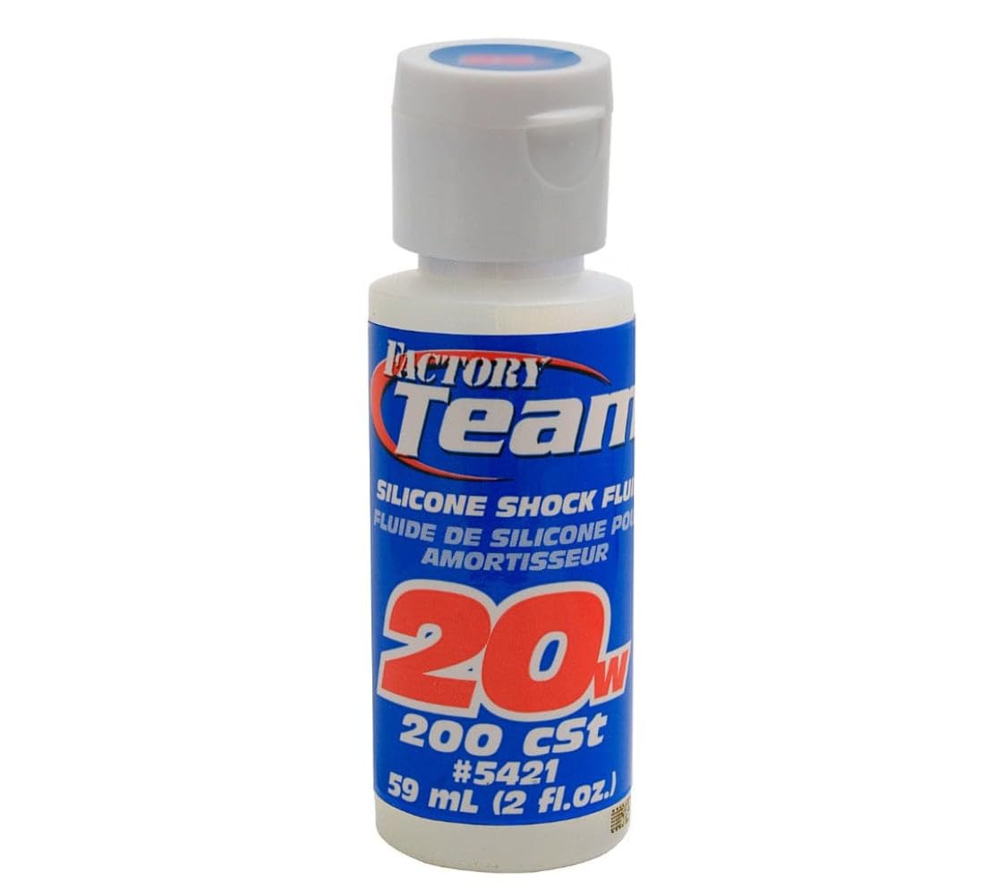 Team Associated 5421 20 Weight Silicone Shock Oil, 2-Ounce