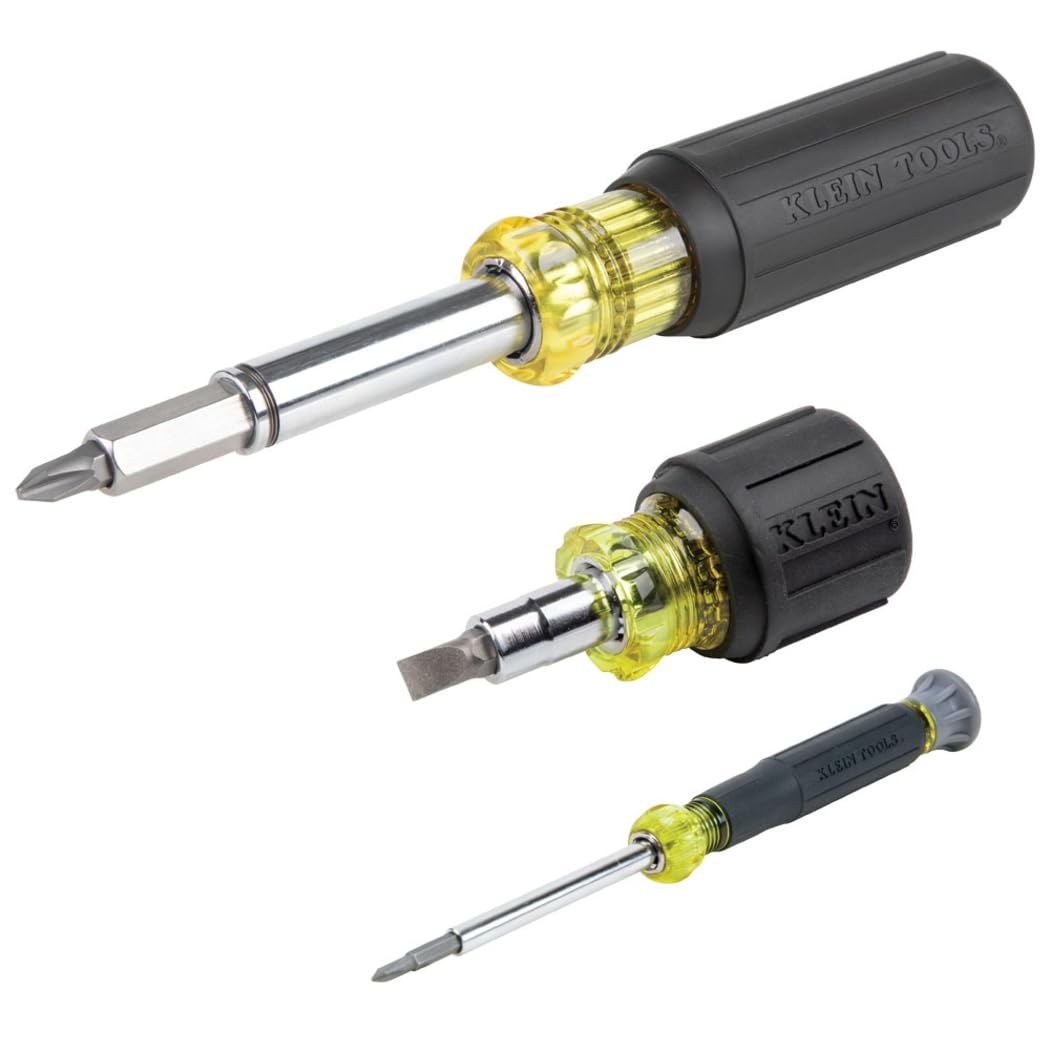 Klein Tools 80045 Screwdriver and Nut Driver Tool Kit, Includes Magnetic 11 in 1
