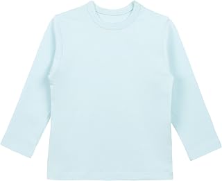 Lilax Girls Basic Long Sleeve Round Neck T-Shirt