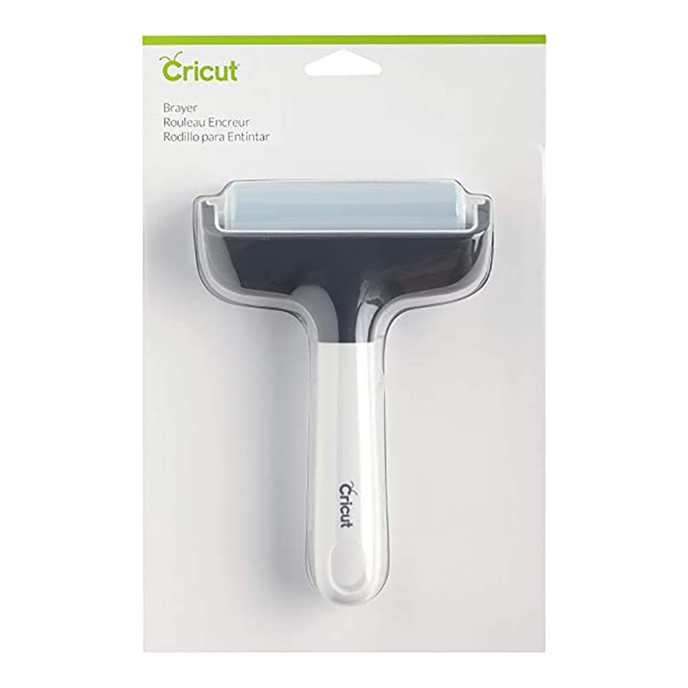 Cricut Brayer, Rubber Roller for Crafts, Works with Fabric, Vinyl, Iron-On &amp;