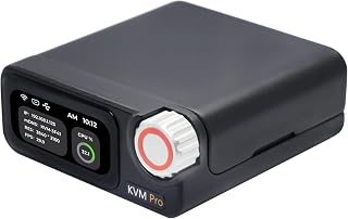 WayPonDEV Sipeed NanoKVM Pro Nano 4K KVM Over IP, 2x A53 CPU 1GB LPDDR4X 32GB eMMC, 1000M Ethernet WiFi 6, for Remote Server Maintenance ATX Power Control Batch Management (Desk, ETH WiFi, None LED)