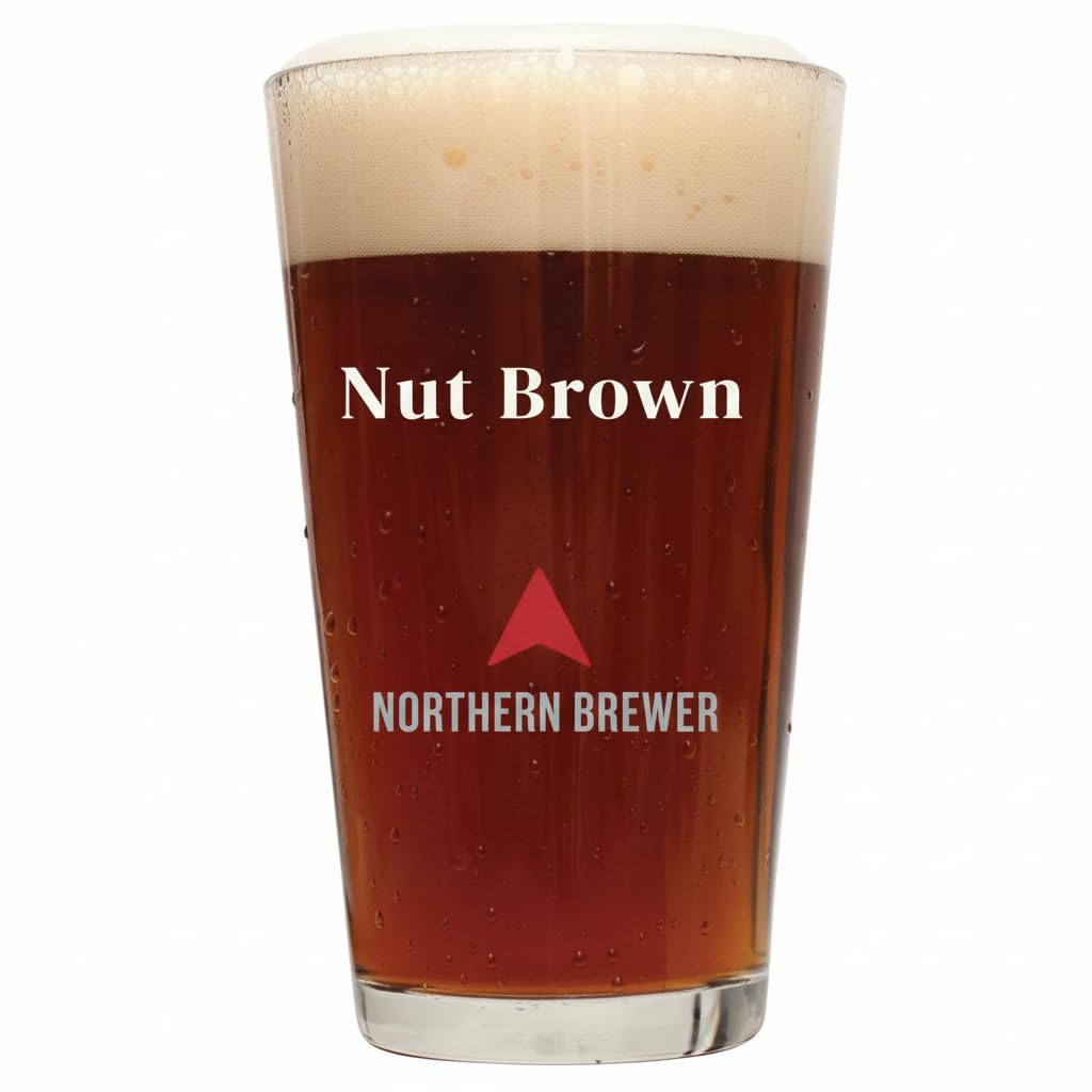 Northern Brewer Nut Brown Ale Extract Beer Homebrewing Recipe Kit, 5 Gal