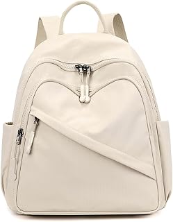 Tanweibago ミニナイロン レディース バックパック、11L スモール レディース バックパック カジュアル 軽量 レディース ショッピング 旅行 デイパック
