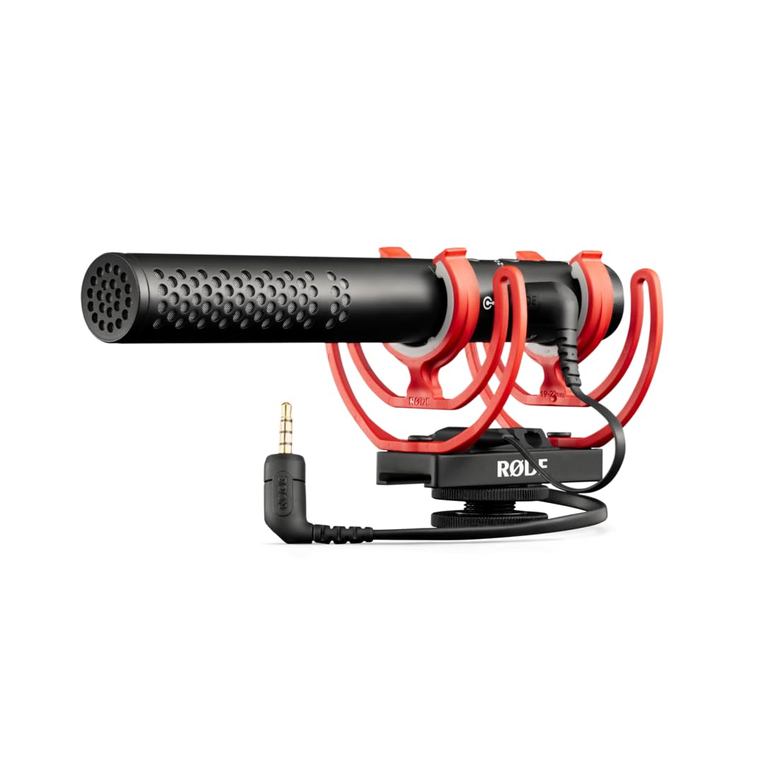 Rode VideoMic NTG Camera-mount Shotgun Microphone,Black | Supercardioid shotgun 