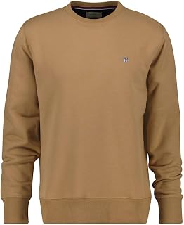 GANT Men's Regular Coat Sweatshirt, Oat Beige