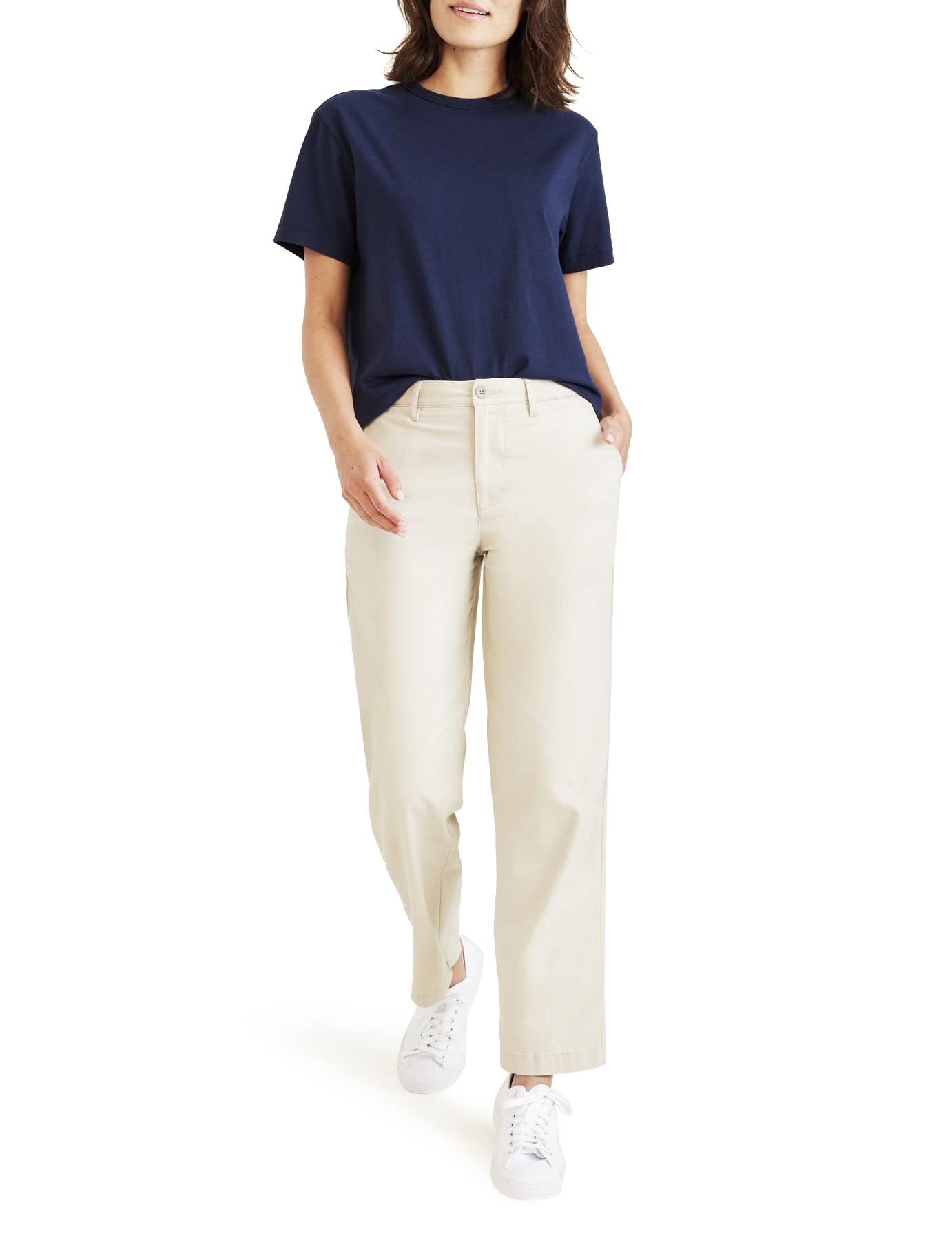 Dockers - Original Khaki High Straight Women's Trousers