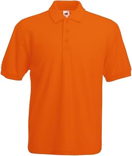 Fruit of the Loom Men's 65/35 Polo Shirt Short Sleeve Polo Shirts