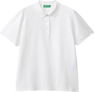 United Colors of Benetton Polo Shirt M/M 3wg9d300e Women's Polo Shirt