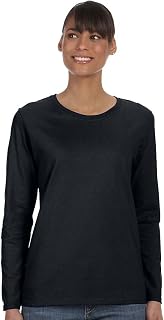 Gildan Women's Heavy Cotton Missy Fit Long-Sleeve T-Shirt