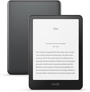 Amazon Kindle Paperwhite Signature Edition (2024 model) – Auto-adjusting front light, wireless charging and weeks of battery life – 32 GB – Without Ads - Metallic Black