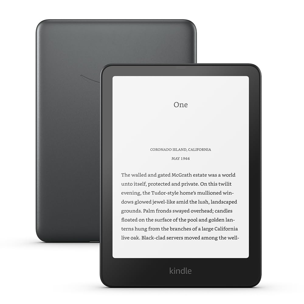 Amazon Kindle Paperwhite Signature Edition (2024 model) – Auto-adjusting front l