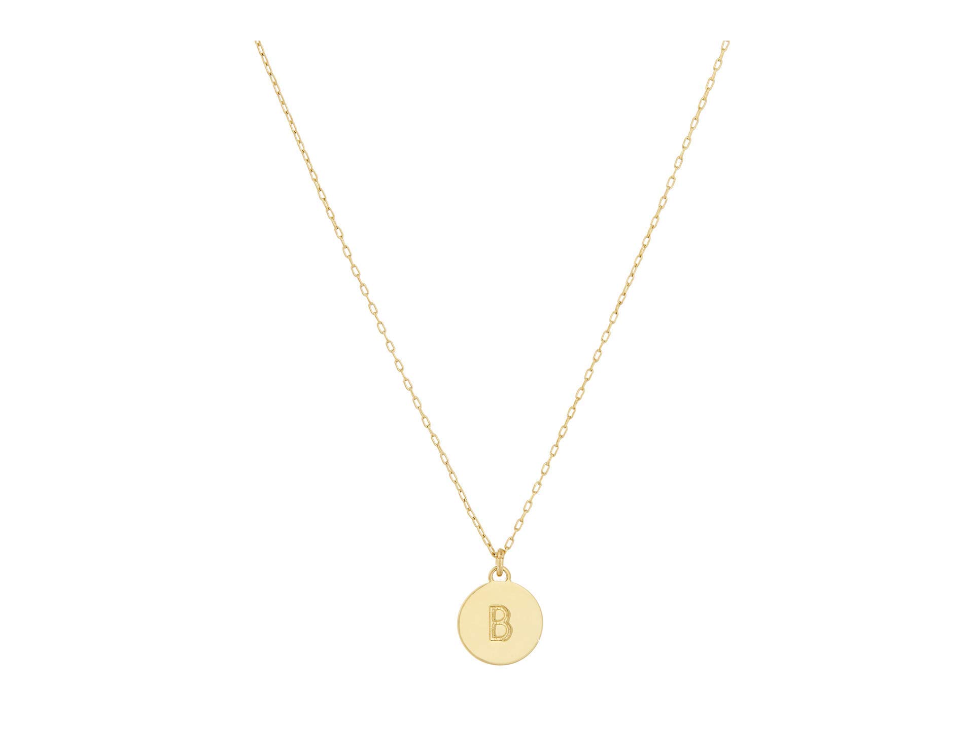 kate spade new york Gold Initial Mini Pendant