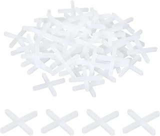 300pcs Tile Spacers 3mm 1/8 Inch Plastic Cross Spacers for Ceramic Tile Installation, White