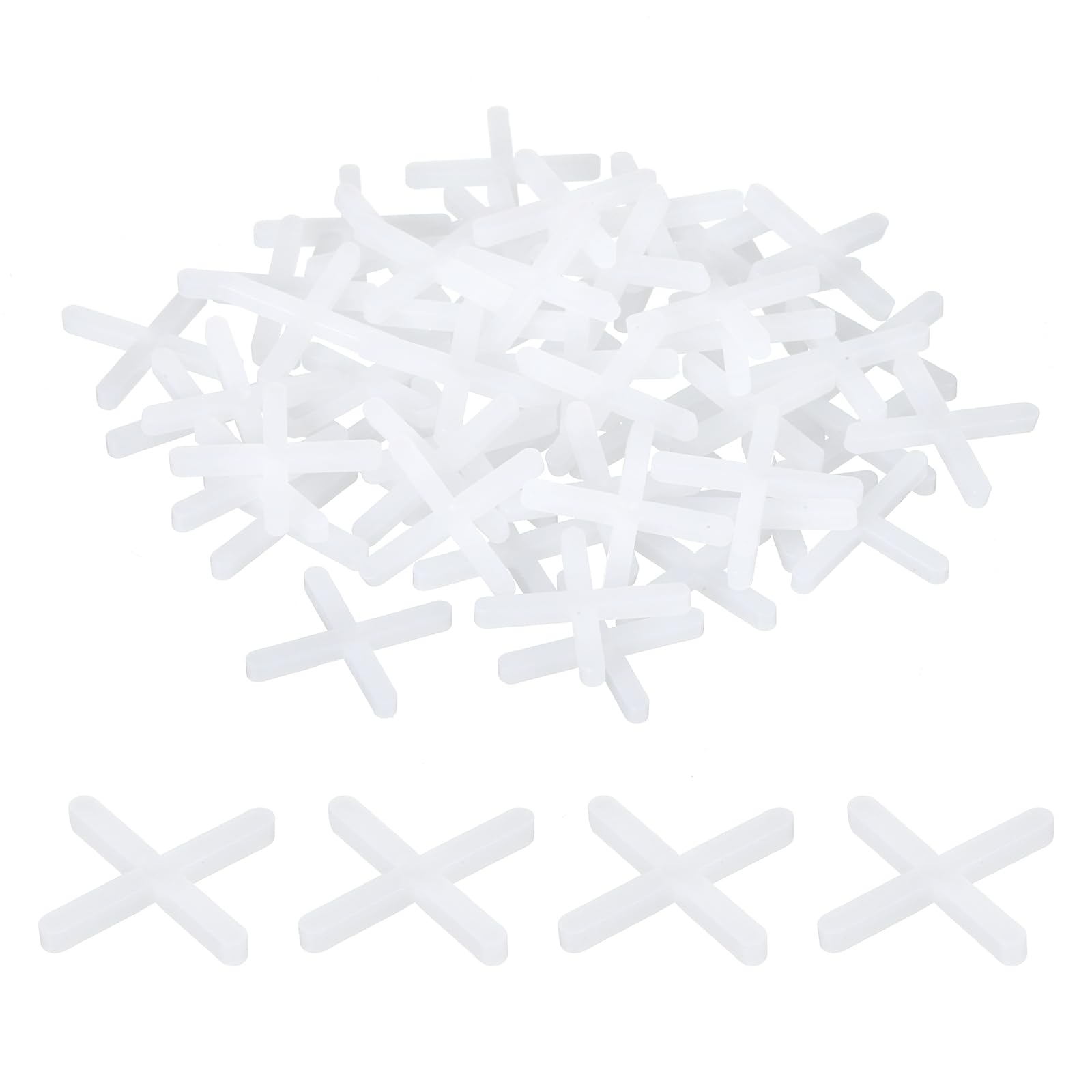 300pcs Tile Spacers 3mm 1/8 Inch Plastic Cross Spacers for Ceramic Tile Installa