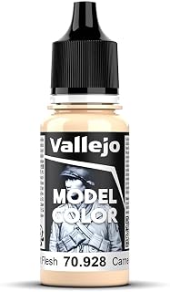 Vallejo VJ70928 Model Color 17 ml Acrylic Paint - Light Flesh