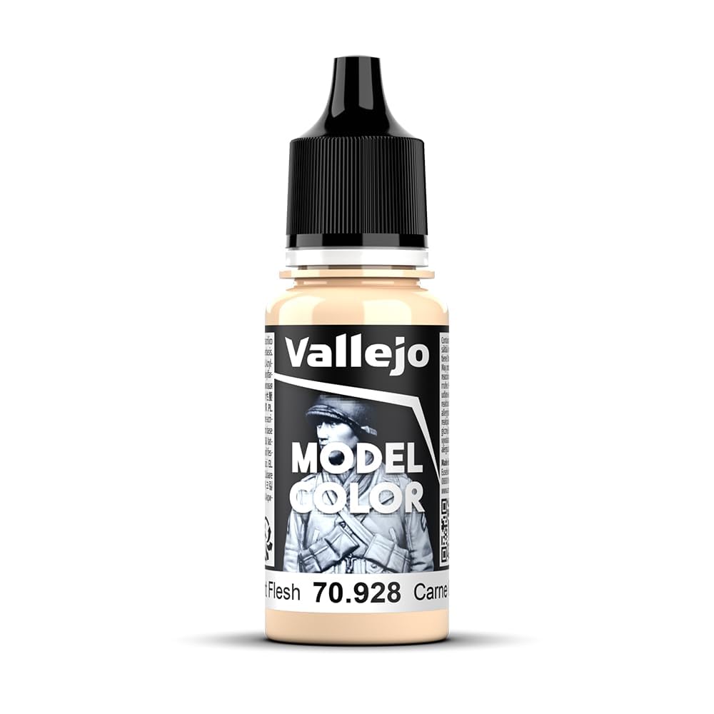 Vallejo VJ70928 Model Color 17 ml Acrylic Paint - Light Flesh