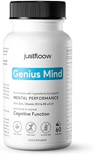 Genius Mind® Nootropic Brain Supplement, Support Cognitive Function, Energy Levels, Focus & Memory Function - 16 Brain Boosting Ingredients Including Lions Mane, Bacopa, Ginkgo & Vitamin B12